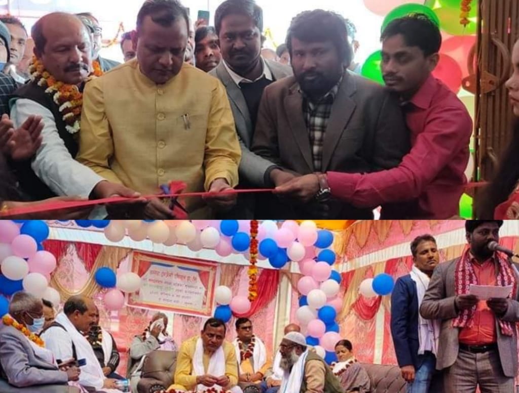 बिर्ता चौकमा मुख्य मन्त्री राउतद्धारा जनसेवा अस्पताल प्रा.लीको उदघाटन