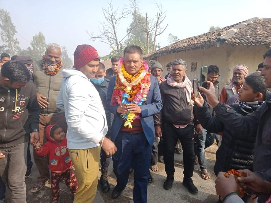 राम जानकी मन्दिर भित्र धर्मशाला बनाउन राज्यमन्त्री यादवले गरे प्रतिवध्ता