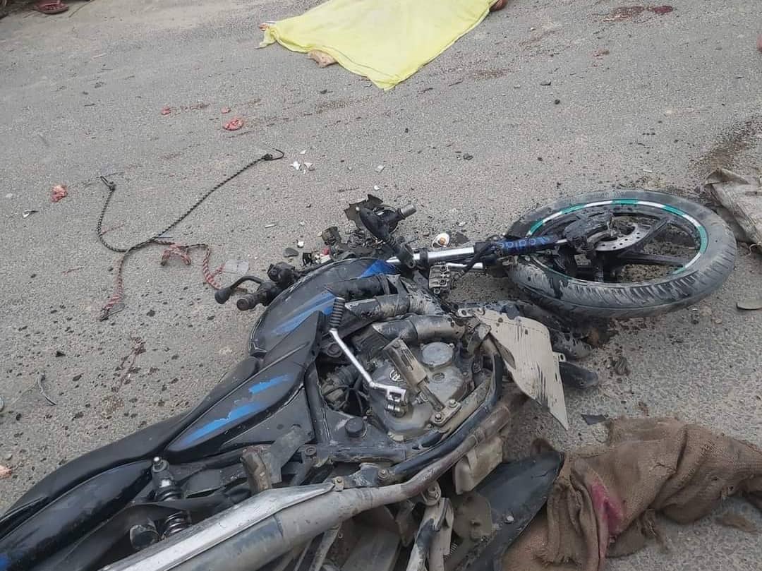 सर्लाहीको बरहथवामा टिपरले किचिएर एक पुरुषको मृत्यु