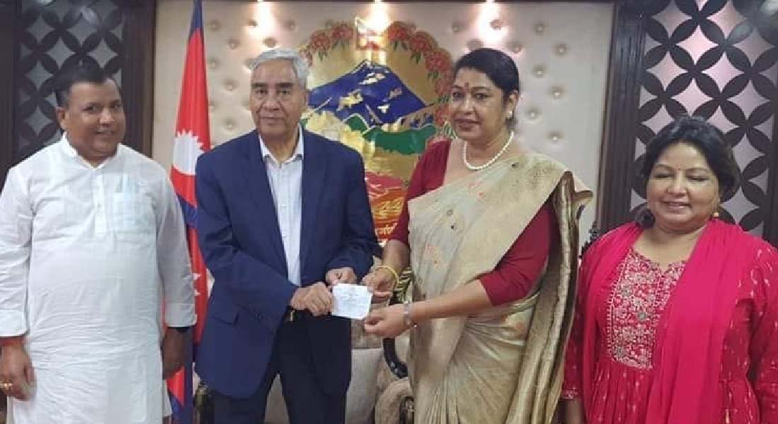 लोसपा त्यागेर कांग्रेसमा प्रवेश :चन्दा चौधरी