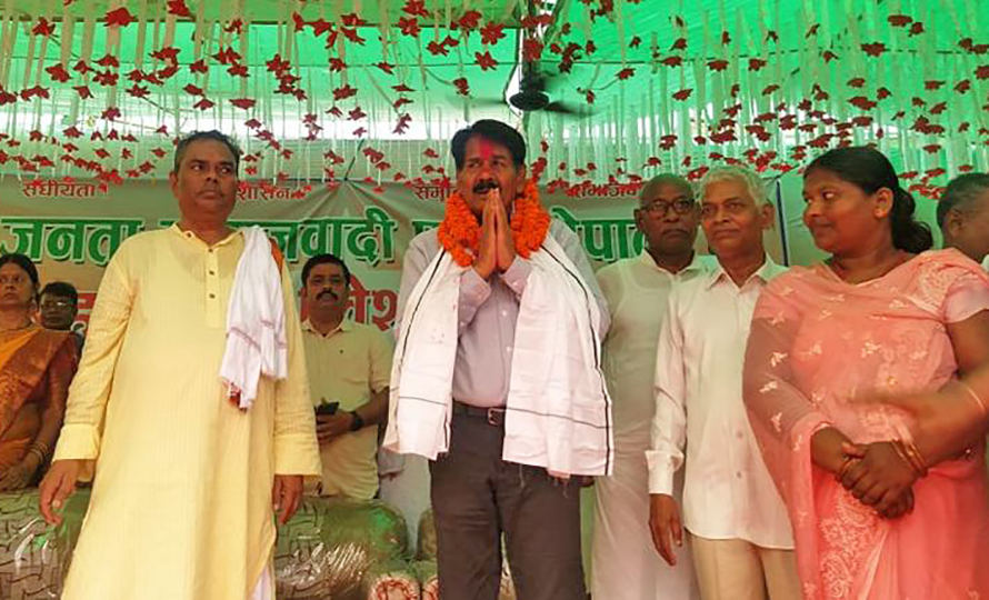 प्रभावशाली नेता गंगाराम यादव एमाले छाडेर जसपामा प्रवेश