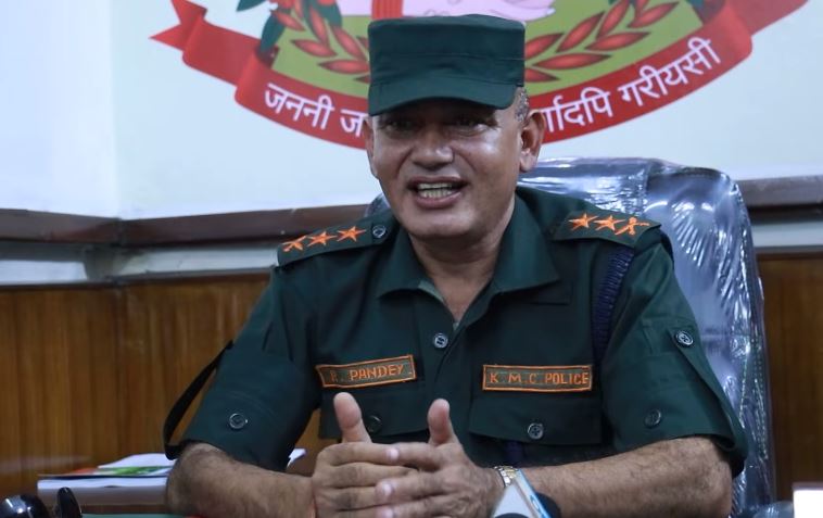 रातारात काठमाण्डाै ‘चेन्ज’ गर्नुपर्छ, अब सुत्ने हाेइन, उठ्ने बेला हाे : नगर प्रहरी प्रमुख पाण्डे