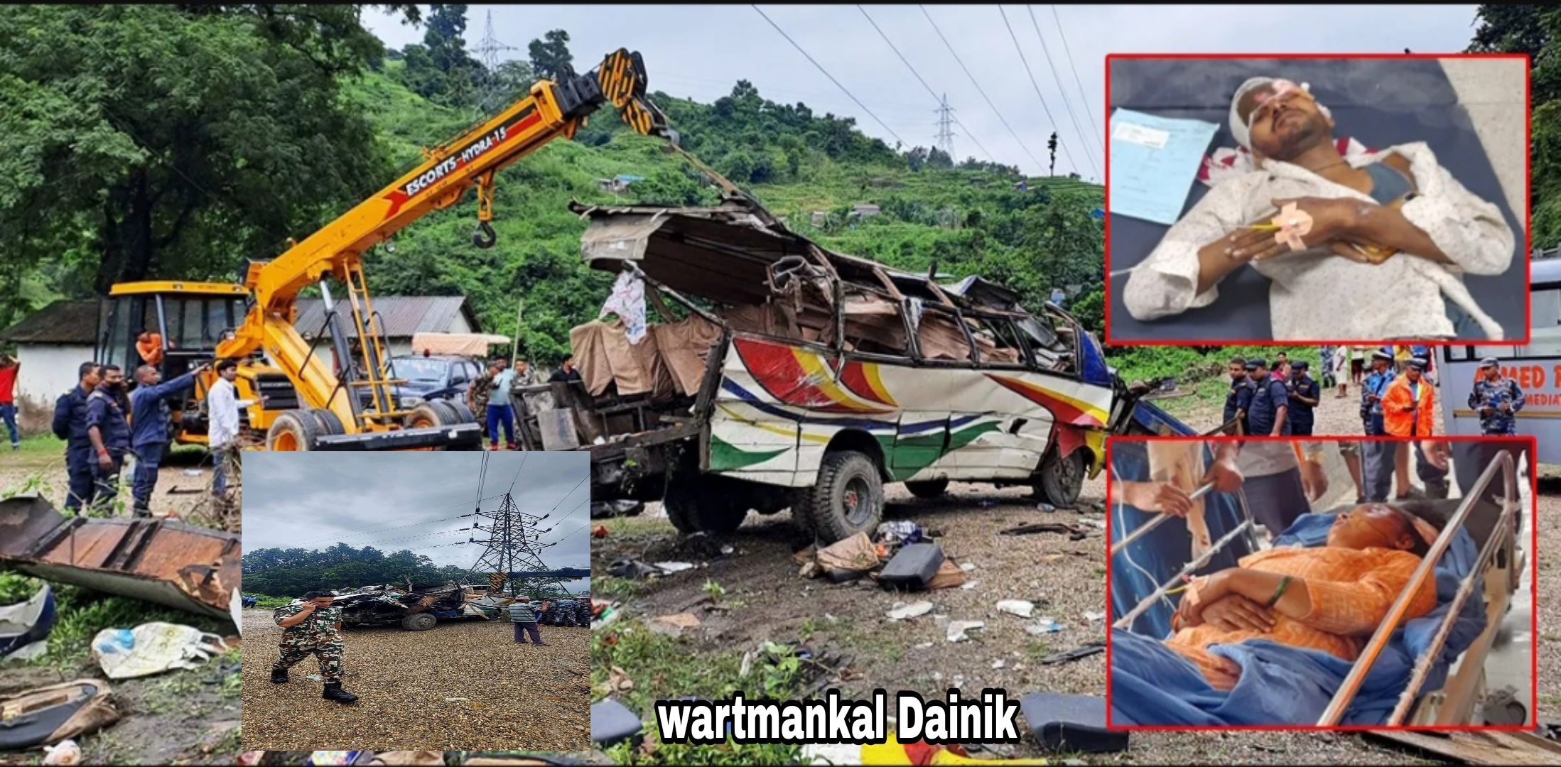 बारा बस दुर्घटना अपडेट : मृत्यु हुनेको संख्या १८पुग्यो, दुई भारतीय सहित २९ घाईते, नामाबली सहित