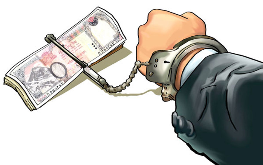 २८ लाख रुपैयाँ घुससहित रामेछापको खानेपानी  इन्जिनियर पक्राउ