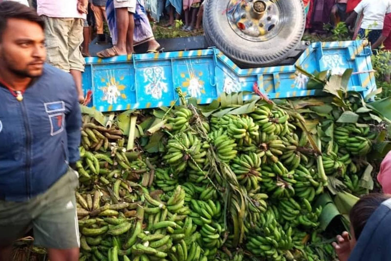 ट्याक्टर पल्टिँदा दुई जनाको मृत्यु : कल्याणपुर सिरहा