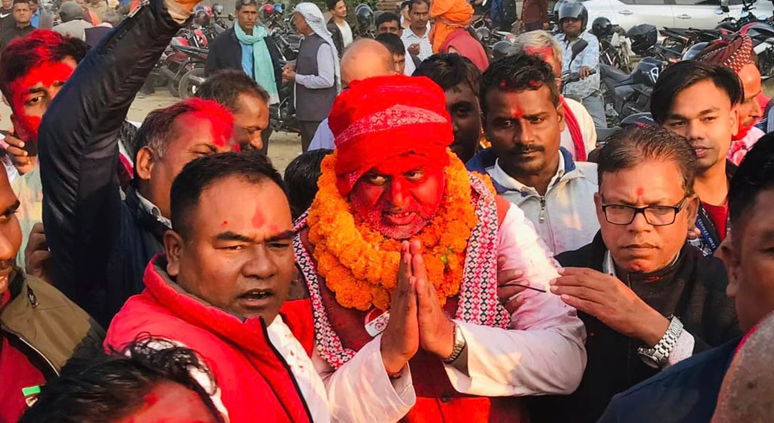 दोस्रो कार्यकालका लागि बारा ४(ख) बाट दोहोरिए जितेन्द्र सोनल