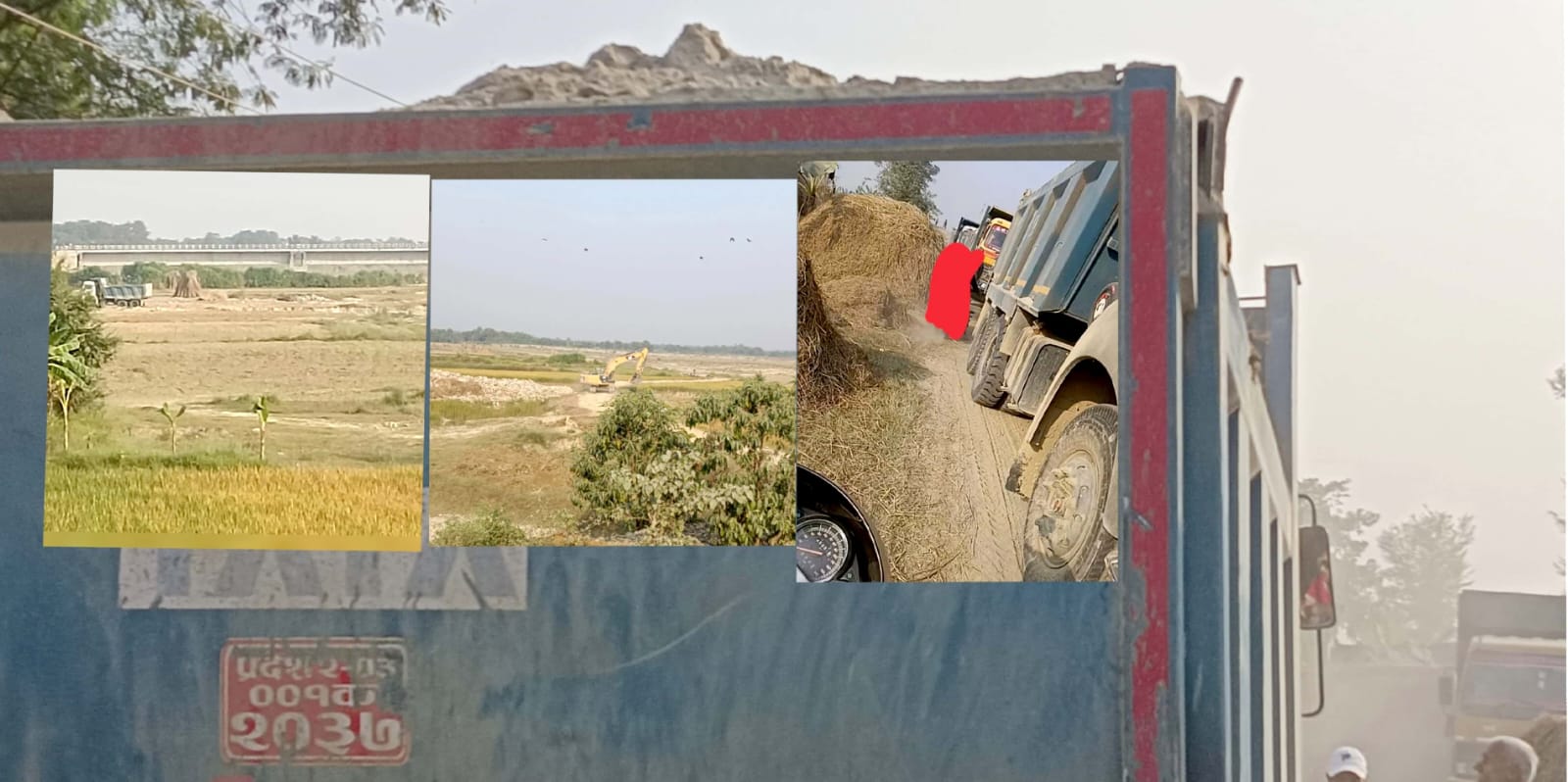 रौतहटको लालबकैया नदीको दोहनमा ठेकेदारहरुको राज