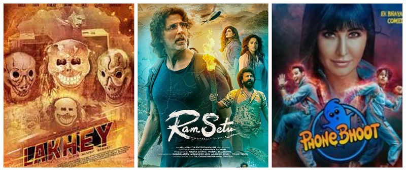 नेपाली चलचित्र लाखे ,बलिउड फिल्म ‘राम सेतु’ र ‘फोन भूत’ प्रदर्शनमा