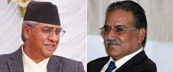 प्रधानमन्त्रीका लागि देउवासमक्ष प्रचण्डको प्रस्ताव