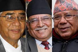 देउवा र प्रचण्ड छलफलमा थपिए माधव नेपाल