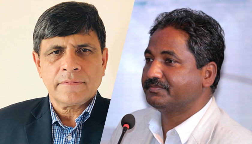 प्रभु साह र घनश्याम भुसाल सहित ७ जना माथी एमालेद्वारा कार्वाही