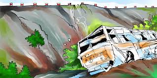 पाकिस्तानमा बस दुर्घटना हुदा ४० जनाको मृत्यु