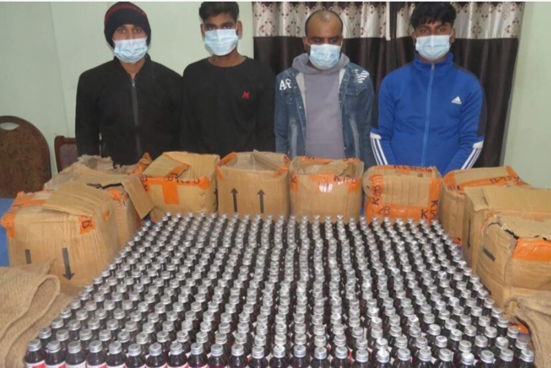 जनकपुरबाट लागूऔषधसहित चारजना पक्राउ