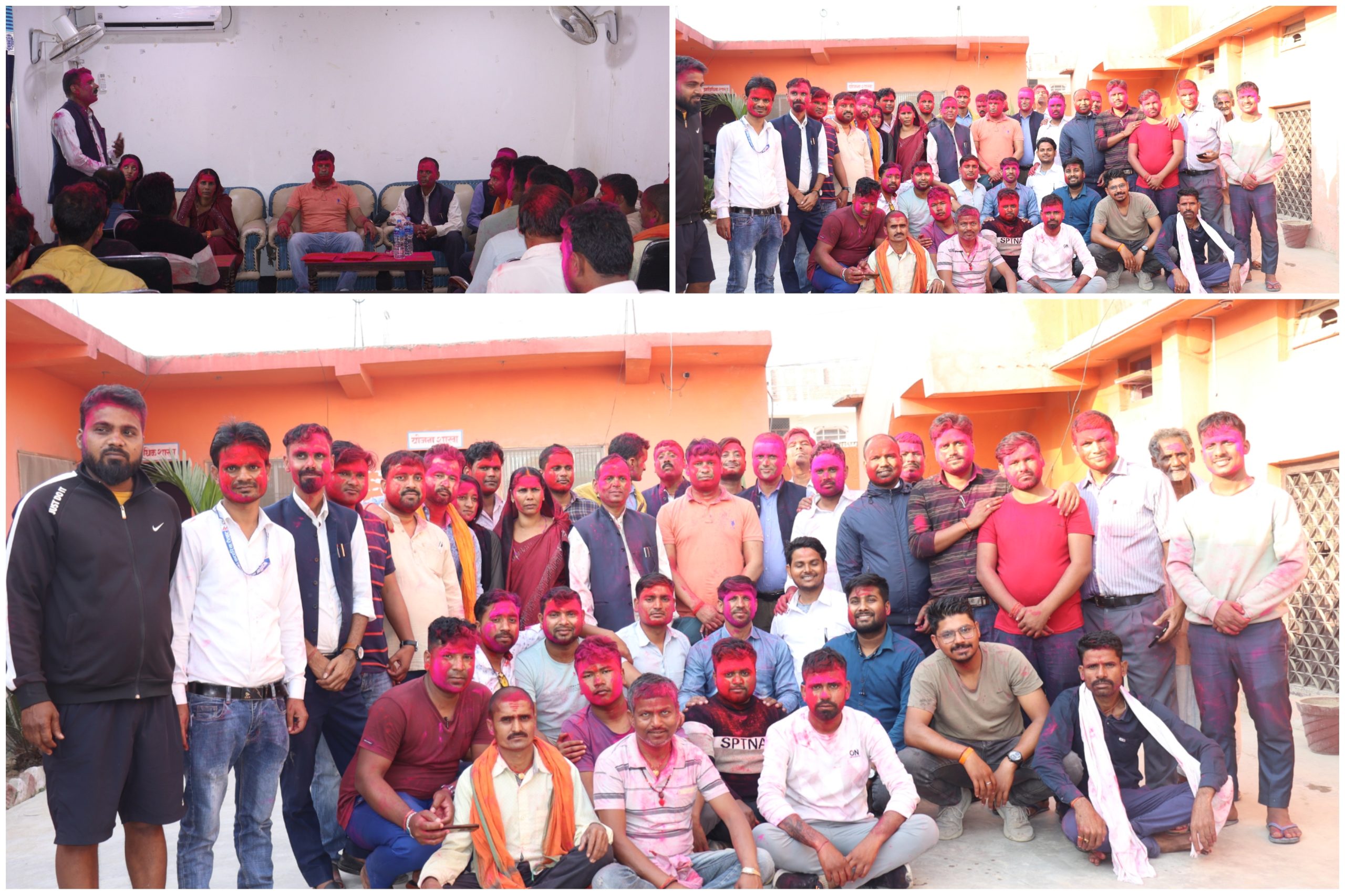 होलीको शुभकामना आदानप्रदान कार्यक्रम कटहरियामा सम्पन्न