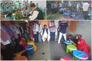 आरम्भ परियोजनाद्वारा संचालित कार्यहरुलाई नगर प्रमुख जैसवालद्वारा अनुगमन