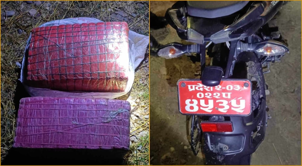 महागढिमाइ नगरपालिकाबाट २९ केजी गाँजा बरामद