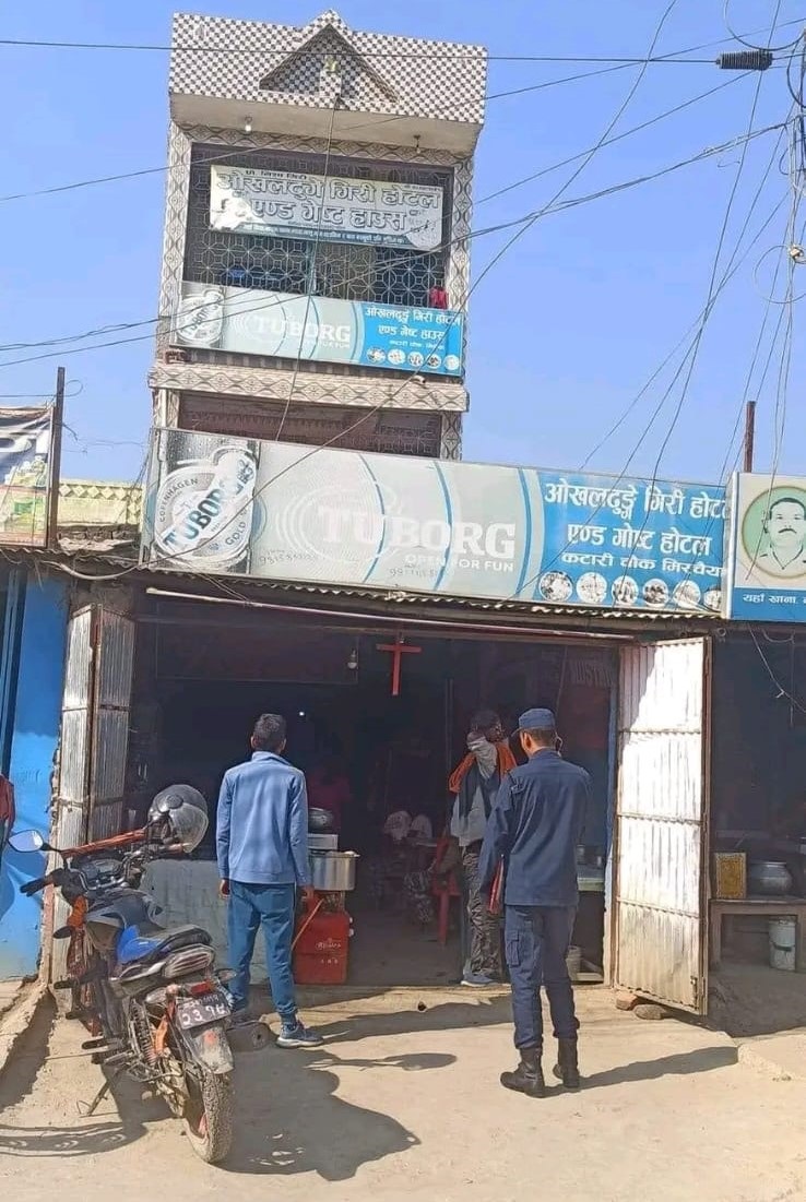 महिलासंगै मिर्चैयाको होटलमा बसेका पुरुषको मृत्यु