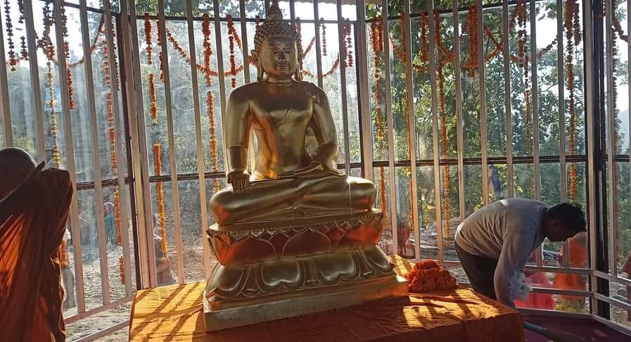 रौतहटको एक ठाउंमा २ करोडको बुद्धको मुर्तिको स्थापना