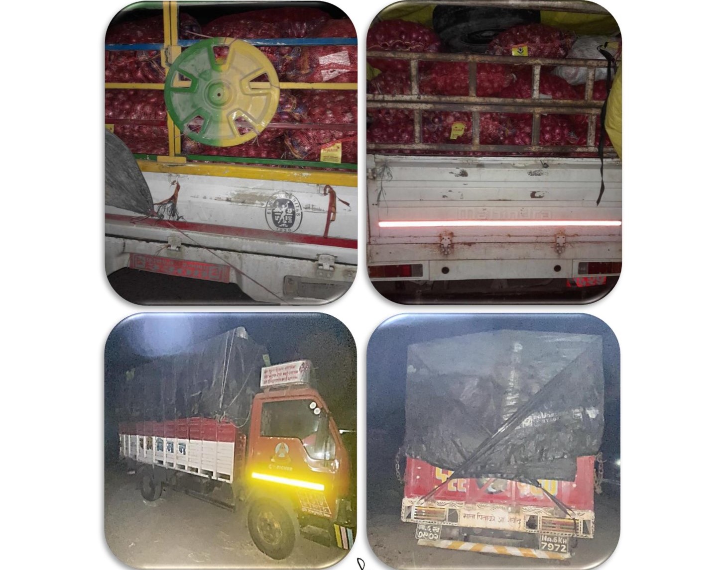 ३४ लाख रुपैयाँ बराबरको प्याज र खुद्रा सामानसहित ट्रक प्रहरीको नियन्त्रणमा
