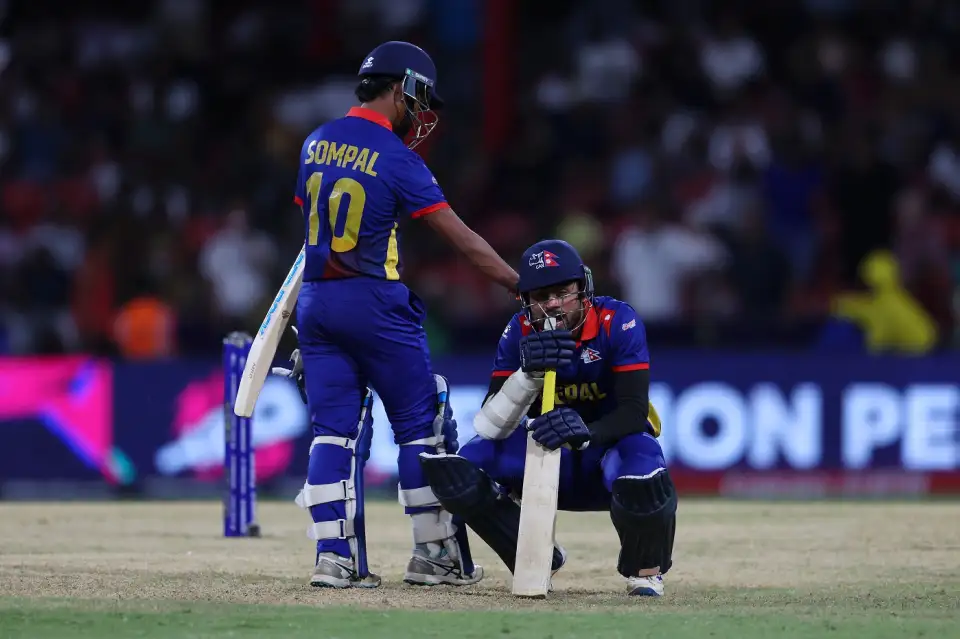 दक्षिण अफ्रिकाविरुद्ध रोमाञ्चक खेलमा नेपाल १ रनले पराजित