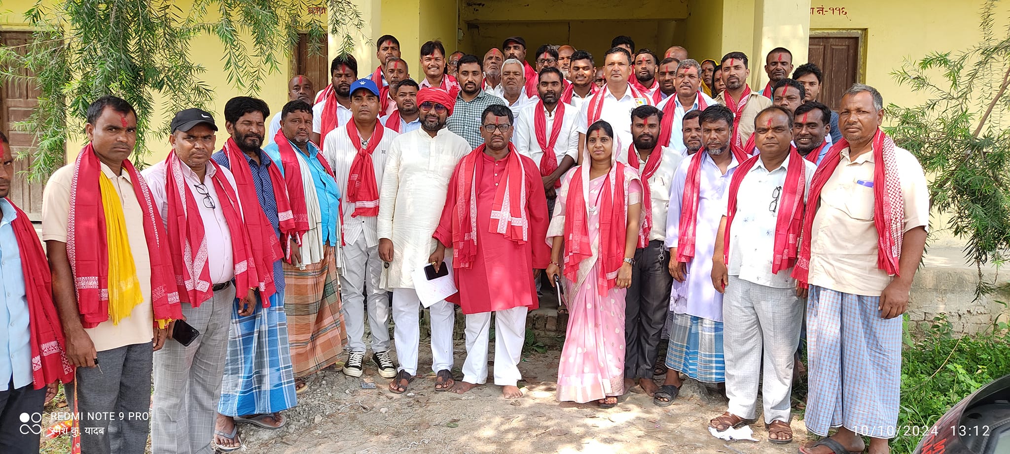 बृन्दावनका नगर प्रमुख कुर्मिको प्रमुख आतिथ्यतामा दशैंको शुभकामना अदान प्रदान कार्यक्रम सम्पन