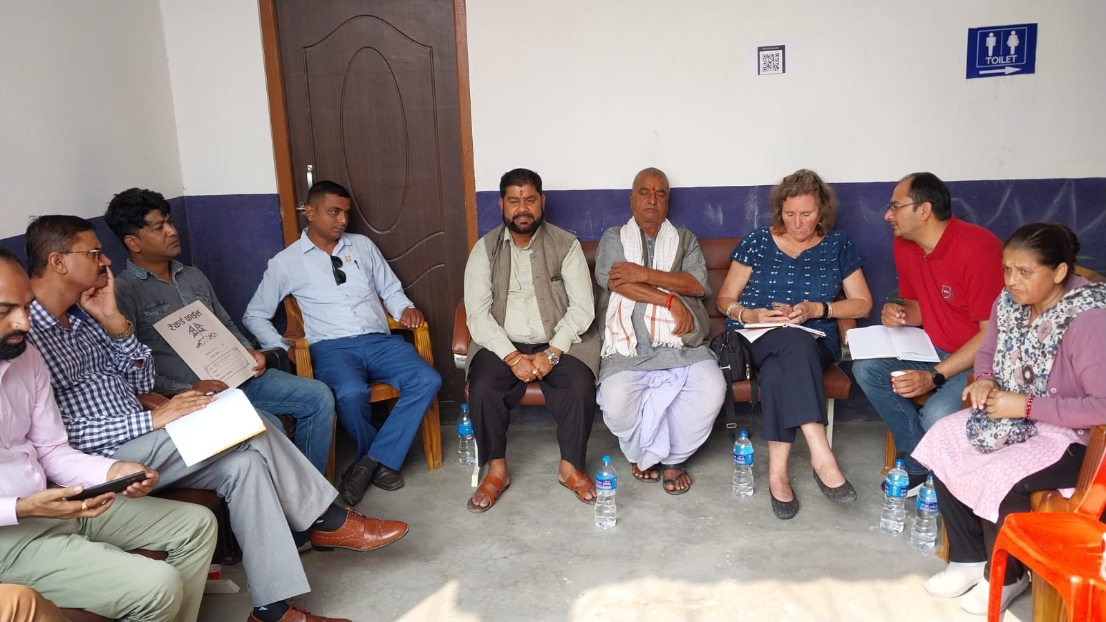 हेल्थ ल्याण्ड हस्पिटलमा नगर प्रमख जैसावल सहित बिभिन्न पदाअधिकारीहरुको निरिक्षण र अनुगमन