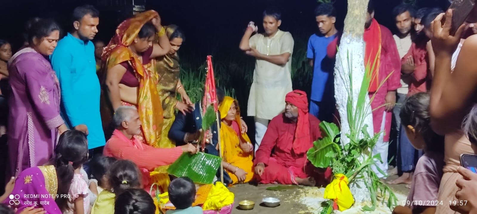 बृन्दावनको तिन वटा वार्डको संयुतm आयोजनामा लागेको दुर्गा मेलाको बेल नेवतन कार्यक्रम उल्लासमय् सम्पन