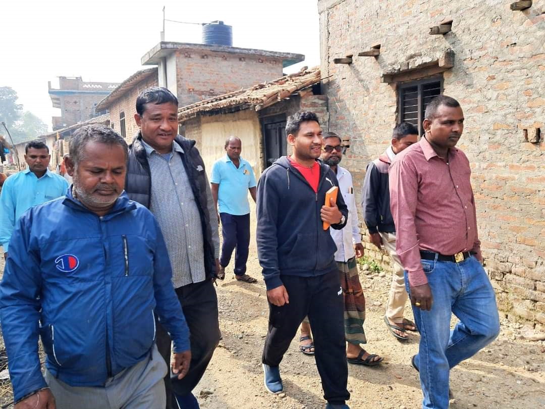 कटहरिया नगर प्रमुख अजय प्रकाश जैसवालद्वारा जमुनियामा विकासका योजनाहरूको घोषणा