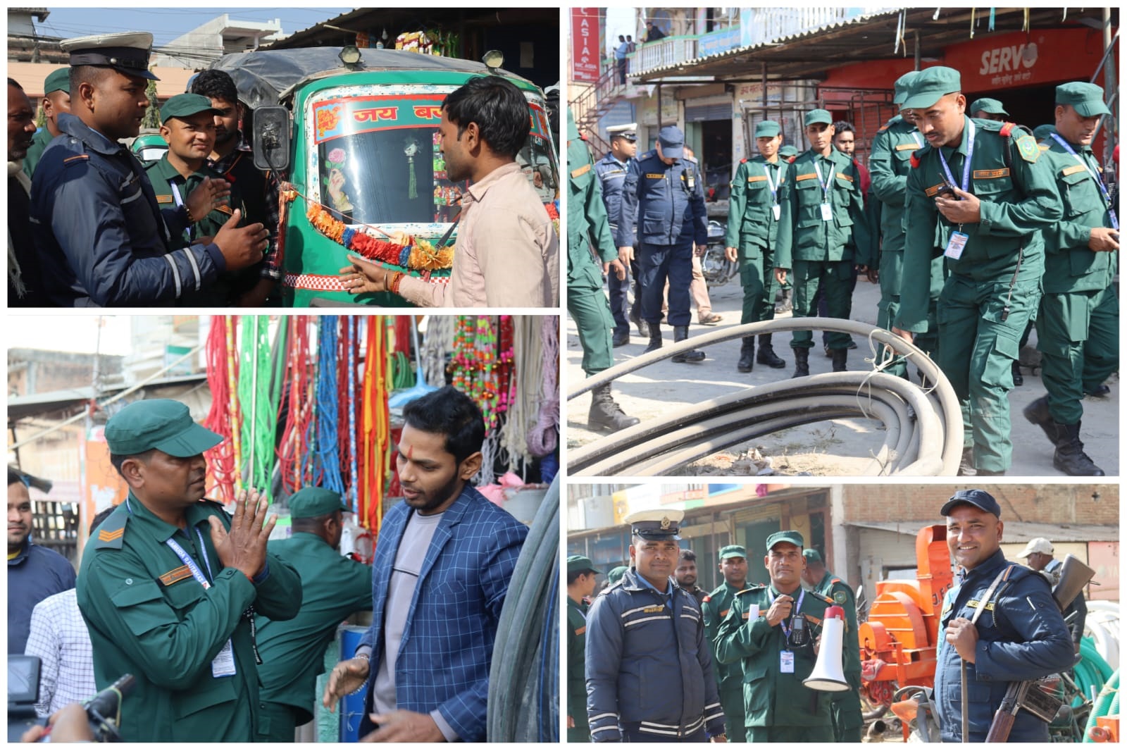 गरुडा नगरपालिकाको नगर प्रमुख जैसवालको निर्देशनमा फुटपाथ अतिक्रमण हटाउने अभियान गर्यो सुरु