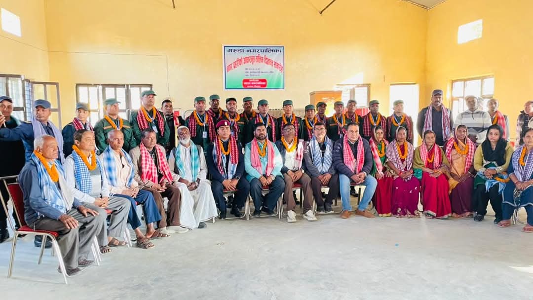 गरुडा नगर प्रहरी जवानको दिक्षान्त समारोह सम्पन,अव पालिकाको आफ्नै नगर प्रहरी