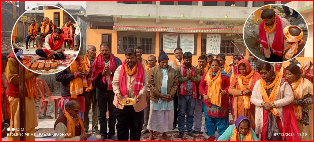 बशीराम जैसवाल अनाथालय स्थित रहेको श्री आधारभूत विद्यालयमा ४ कोठे नयाँ भवनको नगर प्रमुख जैसवालद्धारा शिलान्यास
