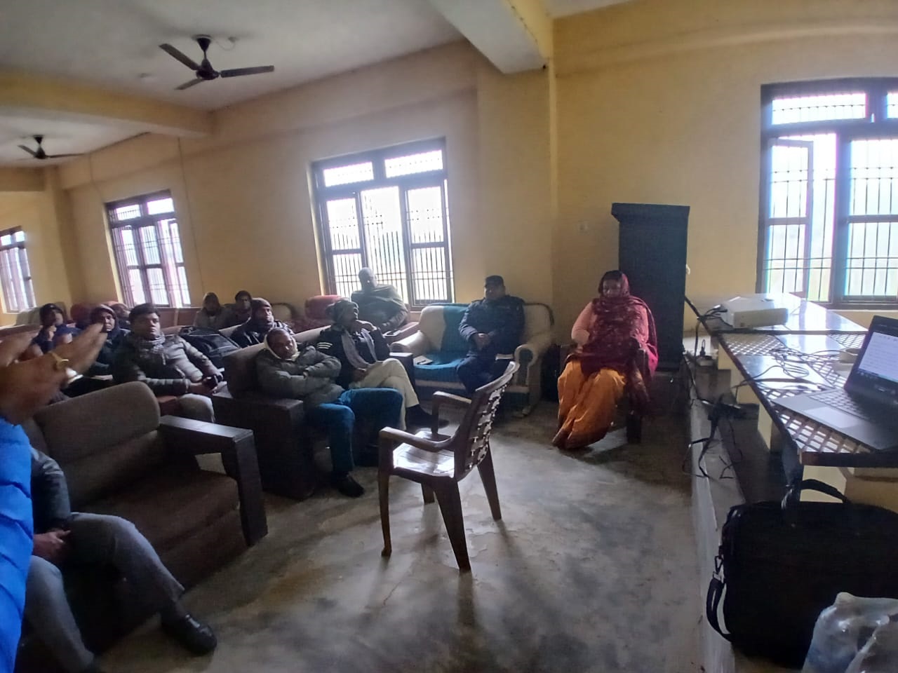 पाठेघरको मुखको क्यान्सर विरूद्धको एच.पि.भी खोप सम्बन्धी देवाही गोनाहीमा बैठक सम्पन्न