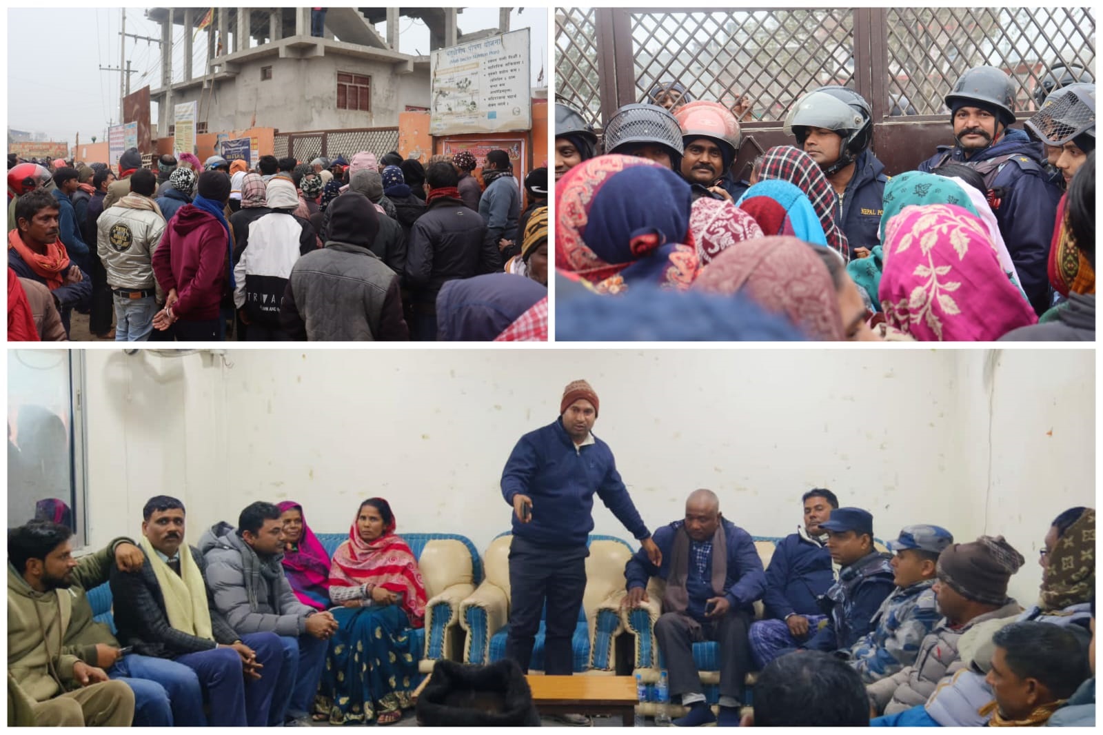 एक महिना पछि खोलियो कटहरिया नगरपालिकामा लगाईएको ताल्चा