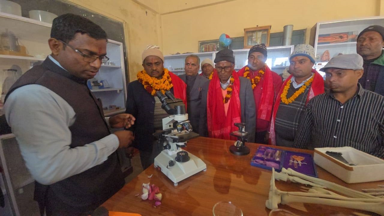 श्री रुपा नेपाली पाल बिधालयमा नगर प्रमुख कुर्मिद्धारा बिज्ञान प्रयोगशालाको उद्धघाटन