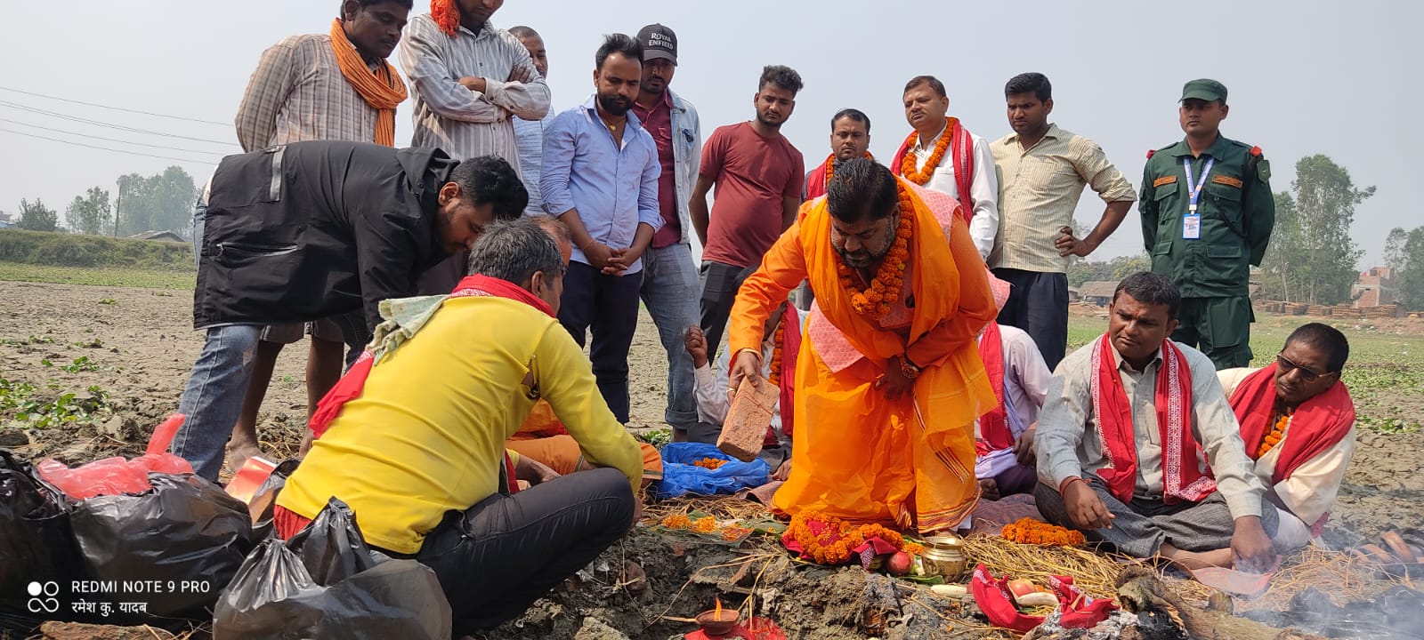 करिब डेढ करोडको लागतमा नगर प्रमुख जैसवालद्धारा छठ घाट निर्माण कार्यको शिलान्यास