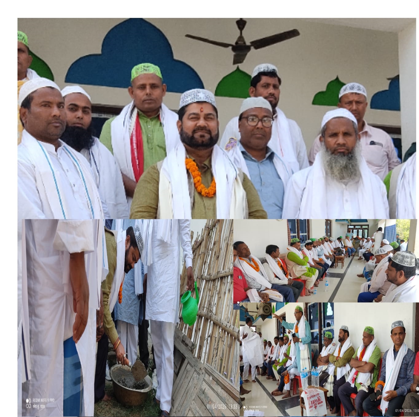 गरुडाका नगर प्रमुख जैसवालद्धारा १ करोड भन्दाबढिको लागतमा भव्य मस्जिद भवन निर्माणको शिलान्यास