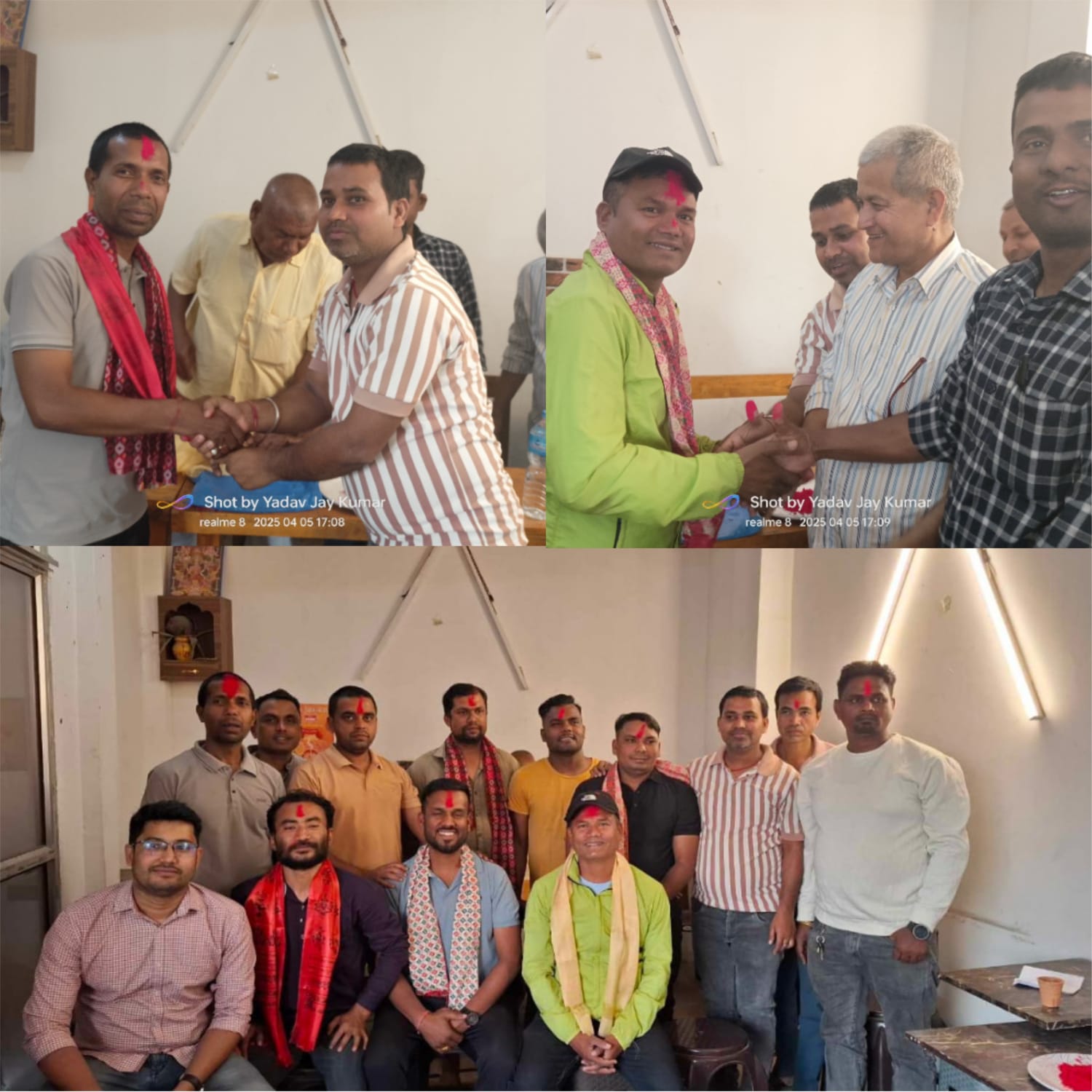 खेलकुद महासंघ समाजवादीको दोश्रो महाधिवेशनबाट निर्वाचित पटेलद्वयलाई सम्मान