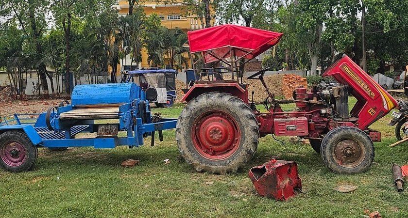 ट्र्याक्टरको तेल ट्याङीभित्र ब्राउन सुगर, दुई भारतीय नागरिक पक्राउ