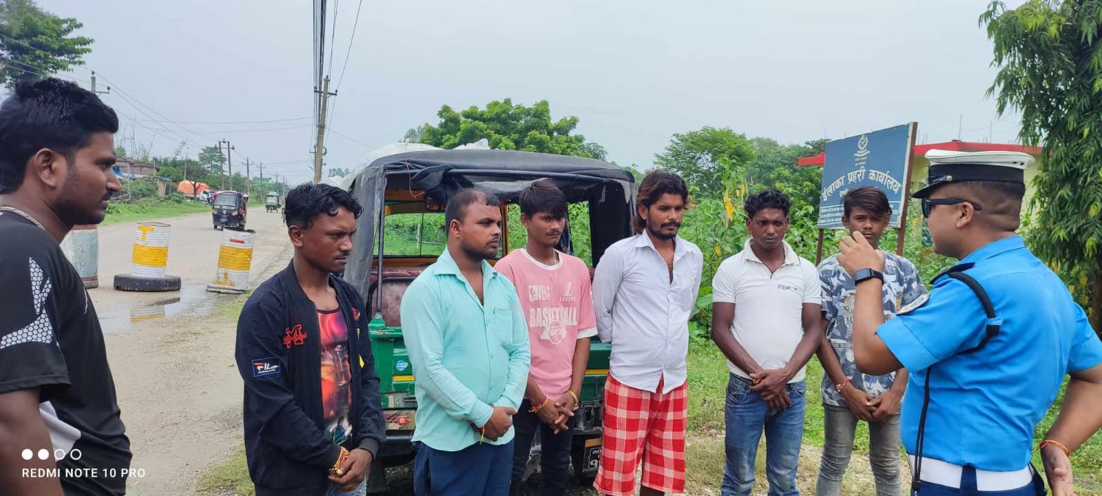 रौतहट ट्राफिक प्रहरीले नौं महिनामा १ करोड रुपैयांभन्दा बढी राजस्व संकलन