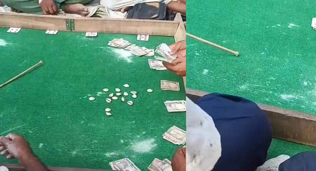 कटहरियामा प्रहरीको संरक्षणमा जुवाखाल संचालन