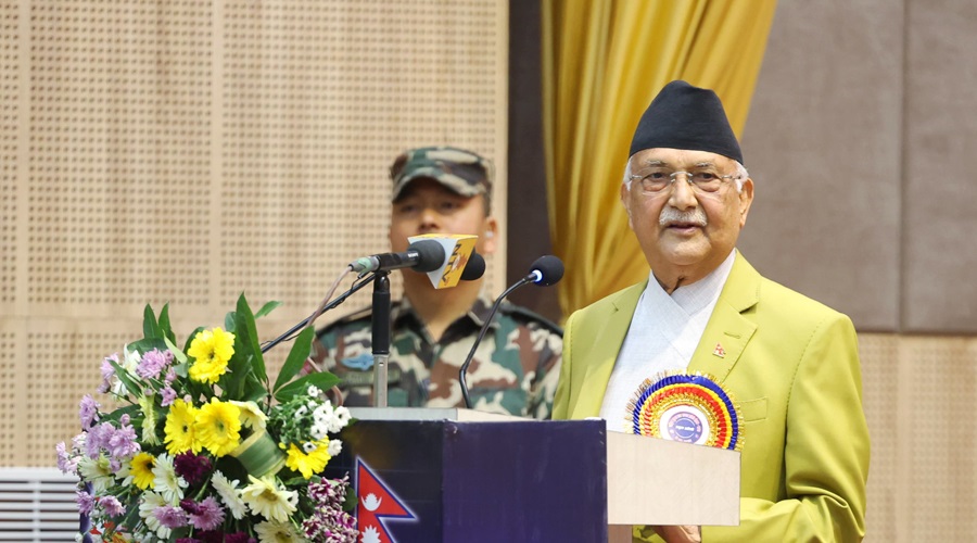 ५२ प्रतिशत विद्यार्थी फेल गराउनु पनि शिक्षकका लागि मज्जाको कुरा बनेको छ : प्रधानमन्त्री ओली
