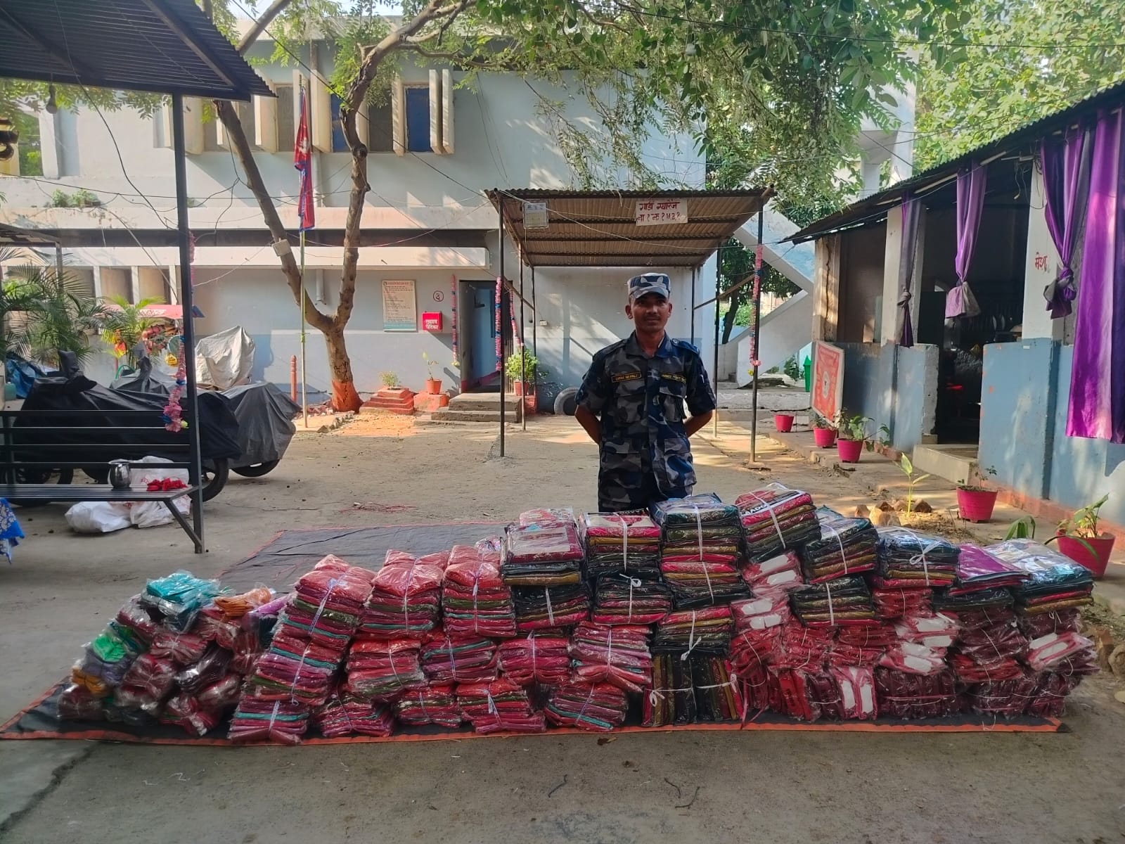 वीरगञ्ज भन्सारबाट १४ लाख भन्दा बढीको सामान बरामद