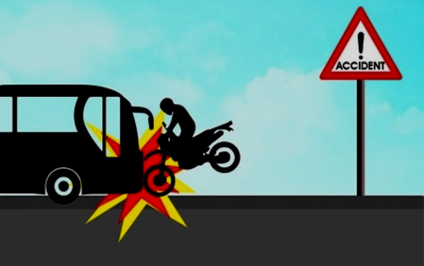 वीरगन्जमा ट्रक र मोटरसाइकल ठोक्किँदा २ जनाको मृत्यु, १ जना घाइते