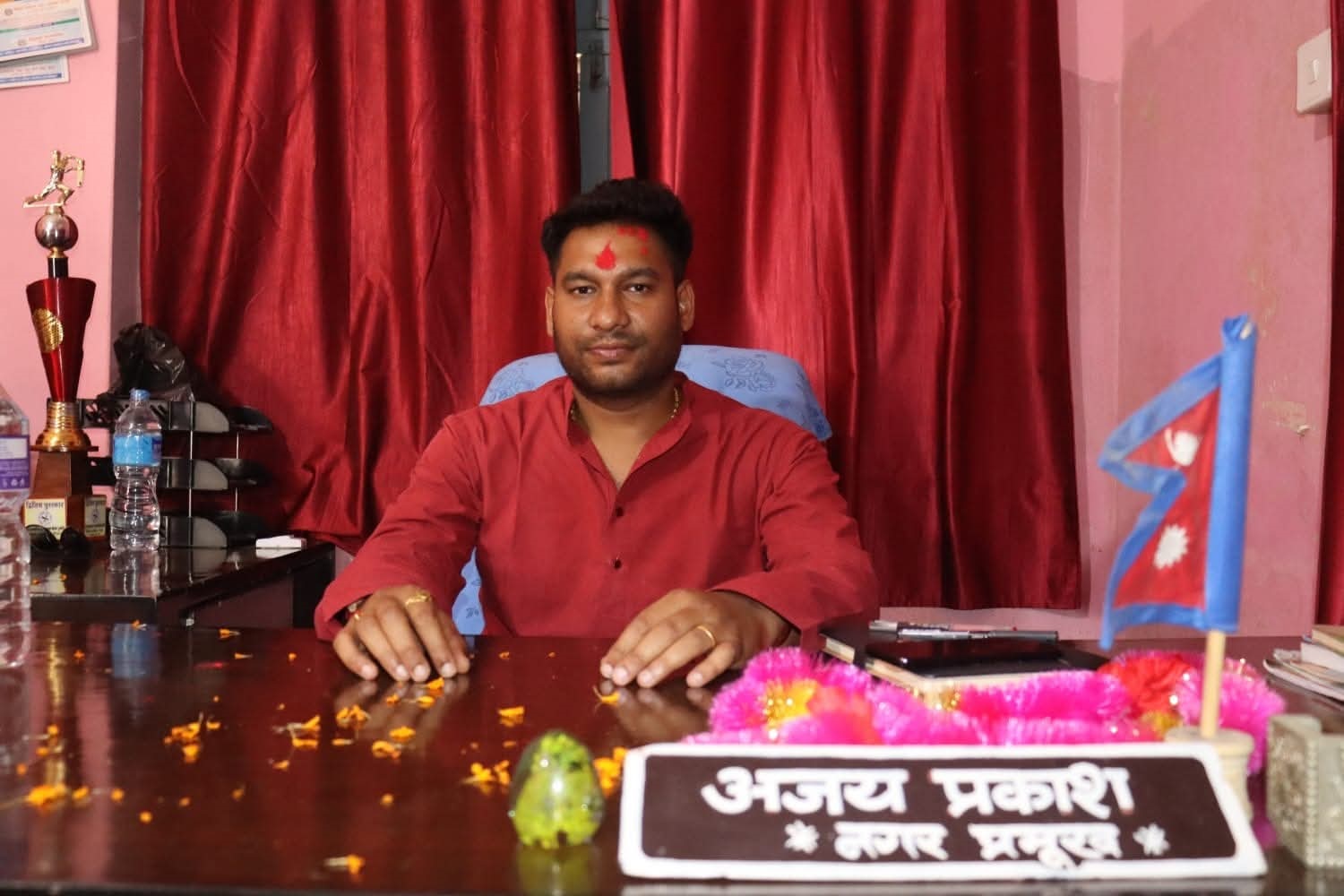 कटहरिया खानेपानी विवादमा एआईद्वारा निर्मित अडियो प्रकरणः नगर प्रमुख अजय प्रकाश द्वारा खण्डन