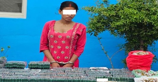 लागुऔषध बेचबिखनको आरोपमा २० वर्षीष महिला पक्राउ