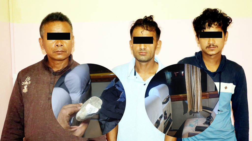 विद्यार्थी चढेको बसमा ढुङ्गा हान्ने तीनजना पक्राउ