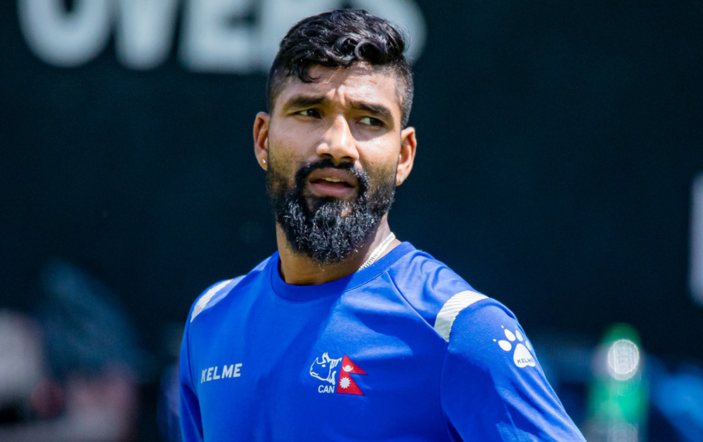 क्रिकेटर दीपेन्द्र सिंह ऐरीले प्रहरीबाट दिए राजीनामा