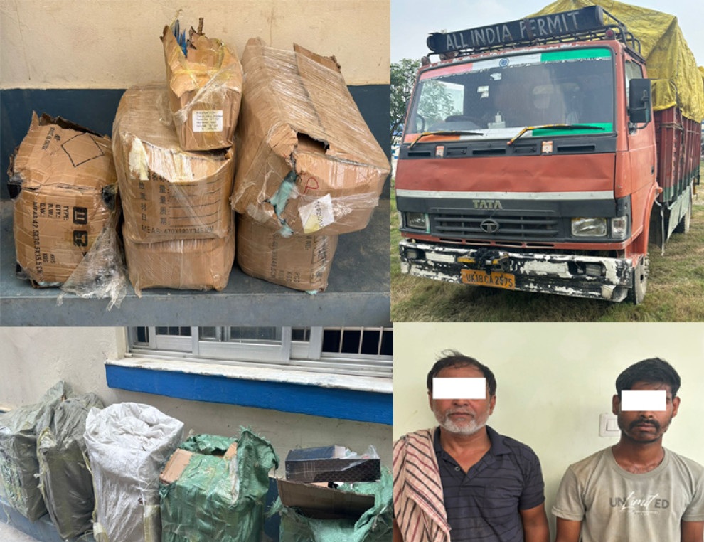 भारत लैजाँदै गरेका लाखौँका कृत्रिम यौन खेलौनासहित भारतीय गाडी नियन्त्रणमा