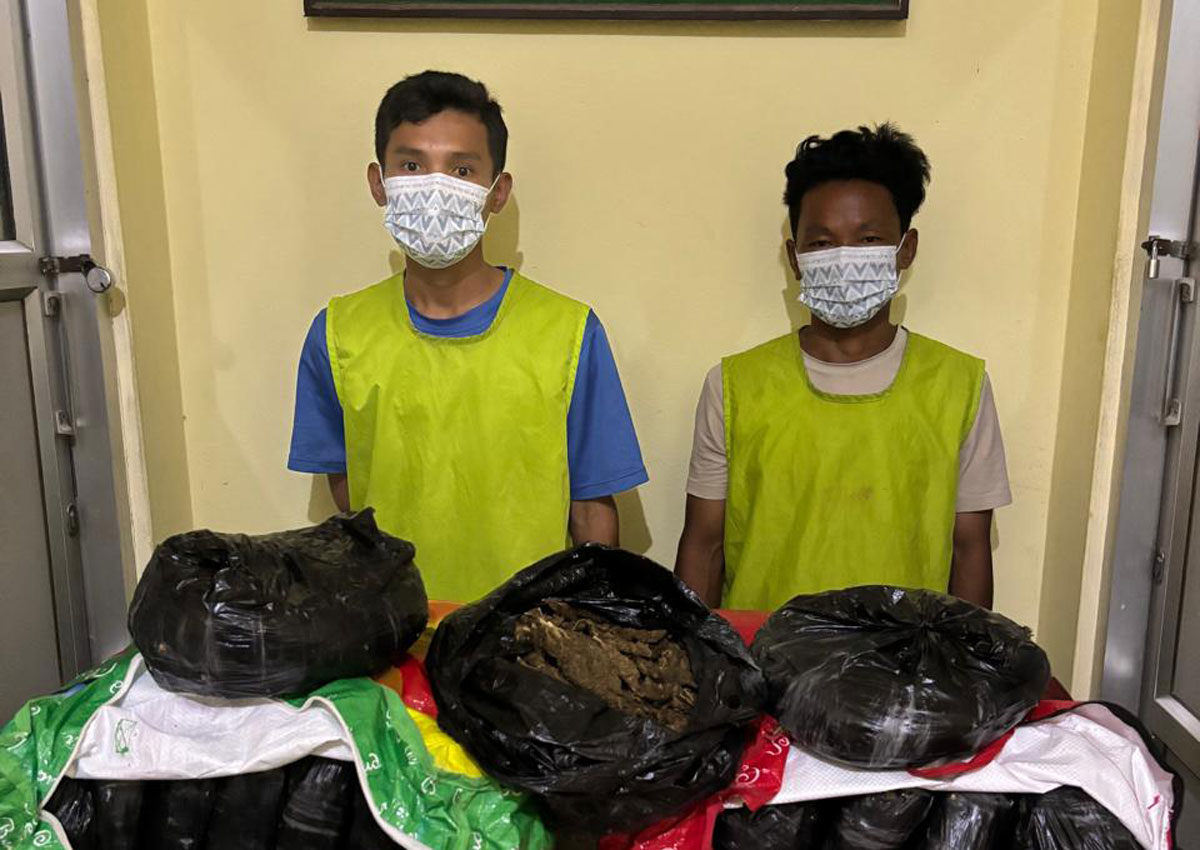 लागुऔषध गाँजासहित २ जना सुनसरीबाट पक्राउ