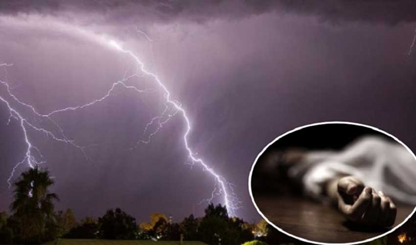 चट्याङ लागेर एक बालिकाको मृत्यु, ४ जना घाइते